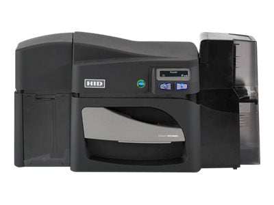 HID FARGO DTC4500e - Plastic card printer - color - Duplex - dye sublimation/thermal resin - - 300 dpi - up to 600 cards/hour 055538