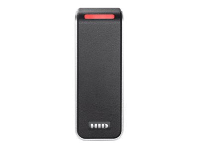 HID Signo 20 PIV - Access control terminal - pigtail connection - wired - Clock-and-Data/serial RS-485/Wiegand - black with silver 20HNKS-03-00059X