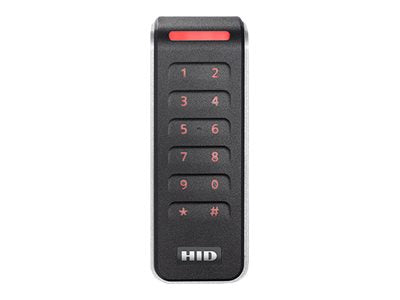HID Signo 20K - Access control terminal with keypad - wired - Wiegand - black with silver trim