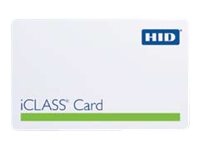 HID iCLASS 2000 - RF proximity card - white gloss 2000PGGMN