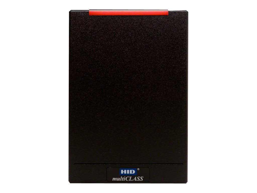 HID multiCLASS SE RP40 - Access control terminal - wired - Wiegand - black 920PHRNEK00004