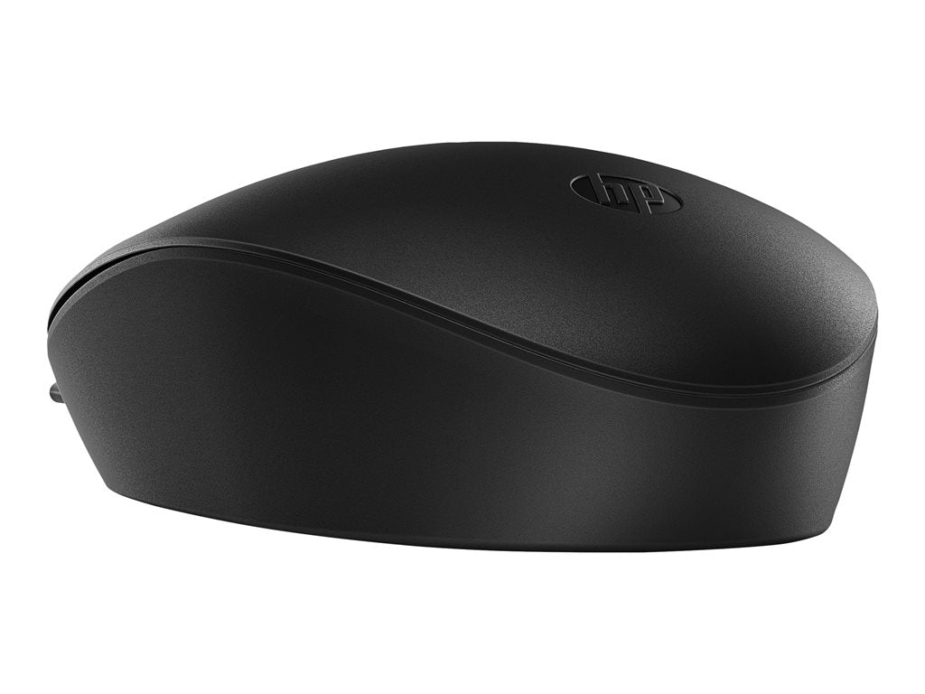 HP 125 - Mouse - wired - USB - black - CTO
