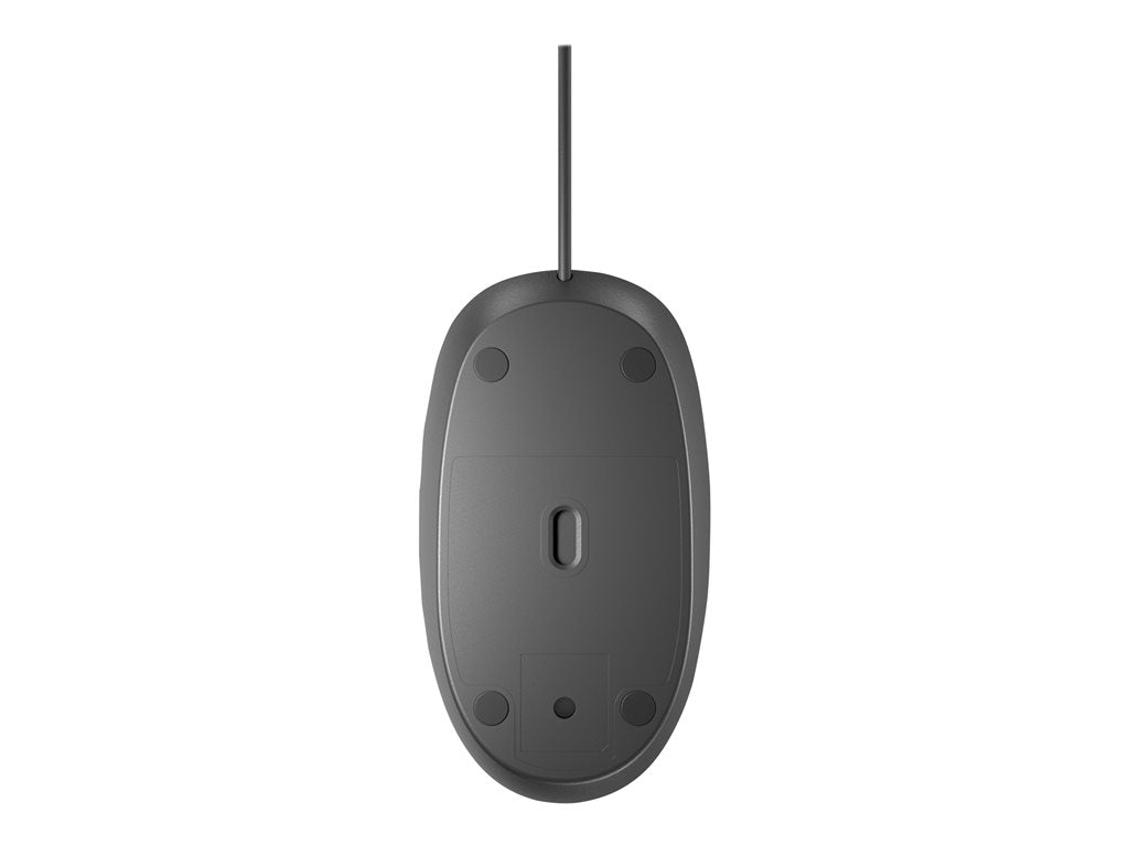 HP 125 - Mouse - wired - USB - black - promo - for HP 34; Elite Mobile Thin Client mt645 G7; Pro 290 G9; Pro Mobile Thin Client 265A9UT