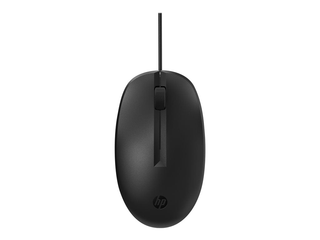 HP 128 - Mouse - laser - wired - black - promo - for HP 34; Elite Mobile Thin Client mt645 G7; Laptop 15; Pro Mobile