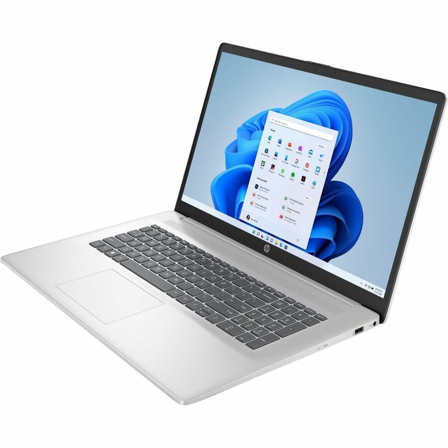 HP 17-c3000 17-cn3053cl 17.3" Notebook - Full HD - 1920 x 1080 - Intel Core i5 13th Gen i5-1335U Deca-core (10 Core) - 12 GB Total RAM - 512 GB SSD - Natural Silver - Refurbished