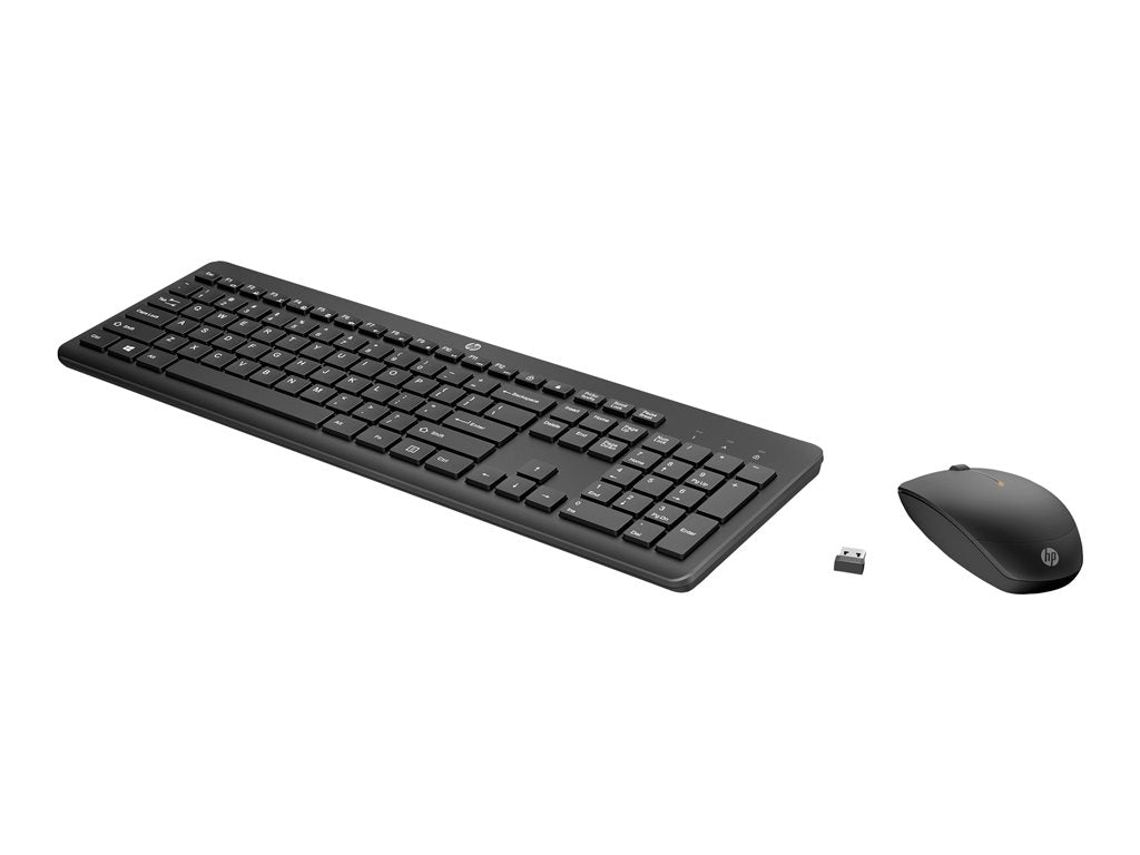 HP 235 - Keyboard and mouse set - wireless - US - Smart Buy - for Elite Mobile Thin Client mt645 G7; Pro Mobile Thin Client mt440 1Y4D0UT#ABA