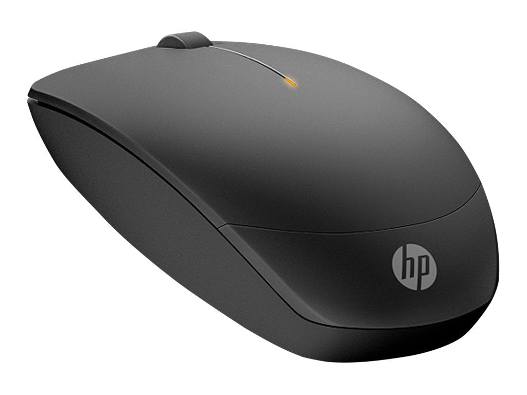 HP 235 - Mouse - optical - 3 buttons - wireless - 2.4 GHz - USB wireless receiver - jack black 4E407AA#ABL