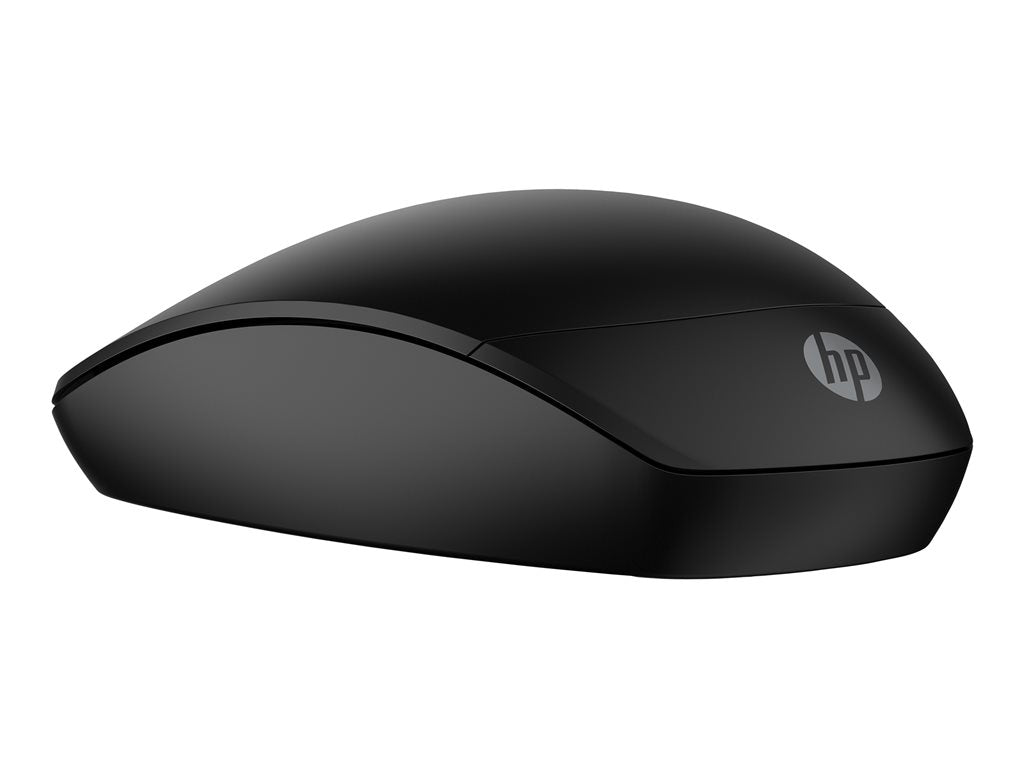 HP 235 Slim - Mouse - optical - 3 buttons - wireless - 2.4 GHz - USB wireless receiver - black - Smart Buy 4E407UT#ABL