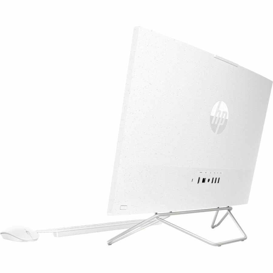 HP 24-cb0000i 24-Cb0062ds All-in-One Computer - Intel Pentium Silver J5040 Quad-core (4 Core) 2 GHz - 8 GB RAM DDR4 SDRAM - 256 GB M.2 PCI Express NVMe SSD - 23.8" Full HD 1920 x 1080 Touchscreen Display - Desktop - Starry White - Refurbished