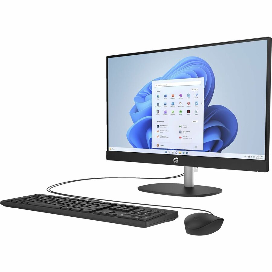 HP 24-cr0000a 24-cr0010 All-in-One Computer - AMD Athlon Silver 7120U Dual-core (2 Core) - 8 GB RAM LPDDR5 - 256 GB M.2 PCI Express NVMe SSD - 23.8" Full HD 1920 x 1080 Touchscreen Display - Desktop - Shell White