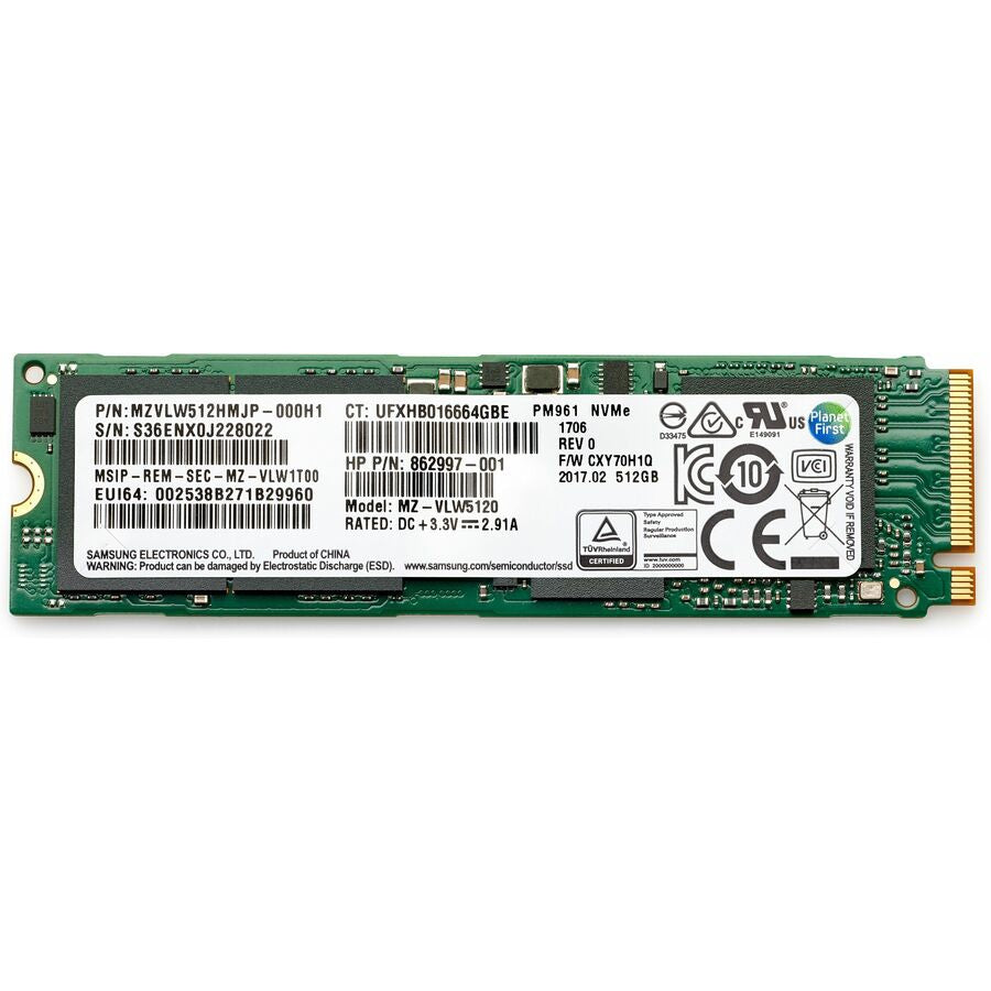 HP 406L8AA 512GB NVMe M.2 SSD Fast Storage Upgrade for Professionals