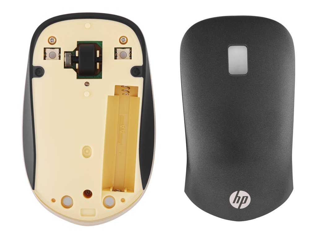 HP 410 Slim - Mouse - right and left-handed - 3 buttons - wireless - Bluetooth 5.0 - ash silver - for Laptop 15, 15s