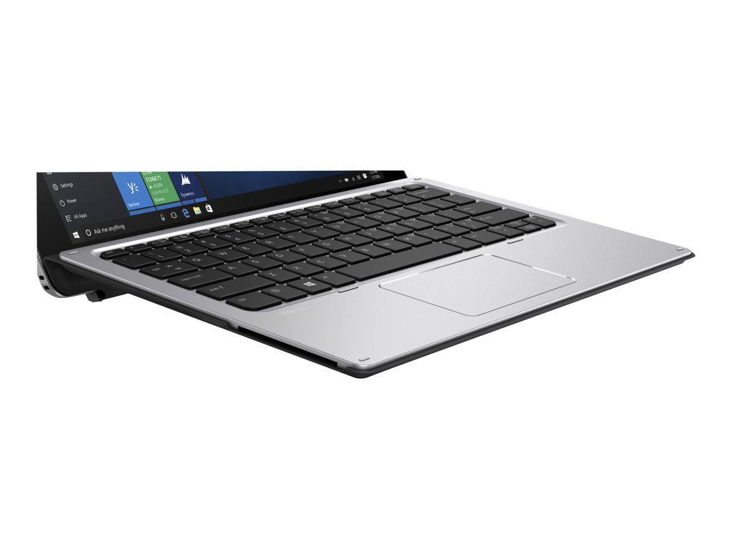 HP Advanced - Keyboard - with ClickPad, NFC - dock - US - dark gray - for Elite x2 1012 G1, 1012 G2