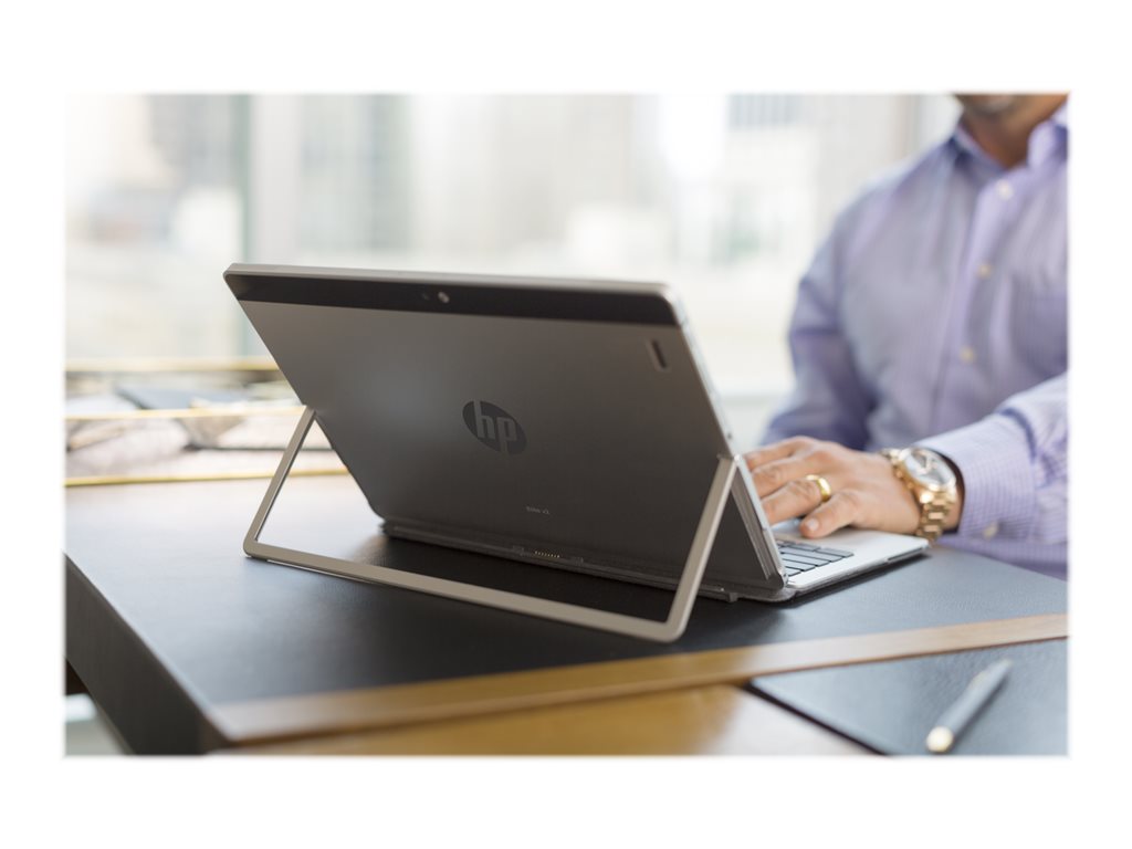 HP Advanced - Keyboard - with ClickPad, NFC - dock - US - dark gray - for Elite x2 1012 G1, 1012 G2