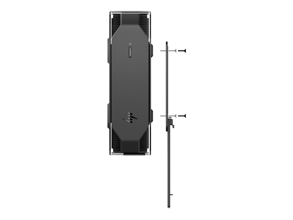 HP B550 - Mount bracket kit - on-the-monitor mountable - promo - for HP Z24f G3, Z24n G3, Z27q G3; Elite 600 G9, 800 G9 16U00AT