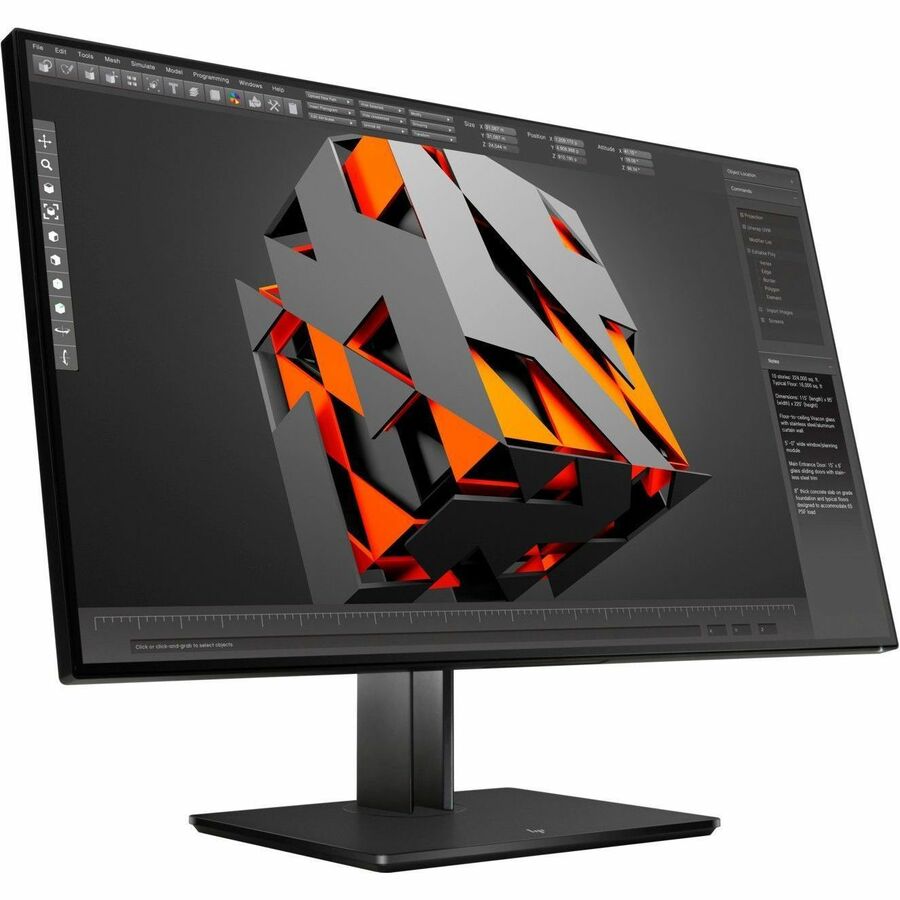 HP Business Z32 31" Class 4K UHD LCD Monitor - 16:9 - Black Pearl