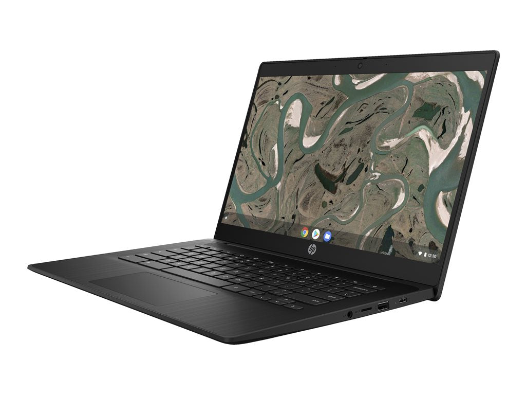 HP Chromebook 14 G7 - Intel Celeron - N4500 / up to 2.8 GHz - Chrome OS - UHD Graphics - 4 GB RAM - 32 GB eMMC - 14 1366 x 768 3V2U9UT#ABA