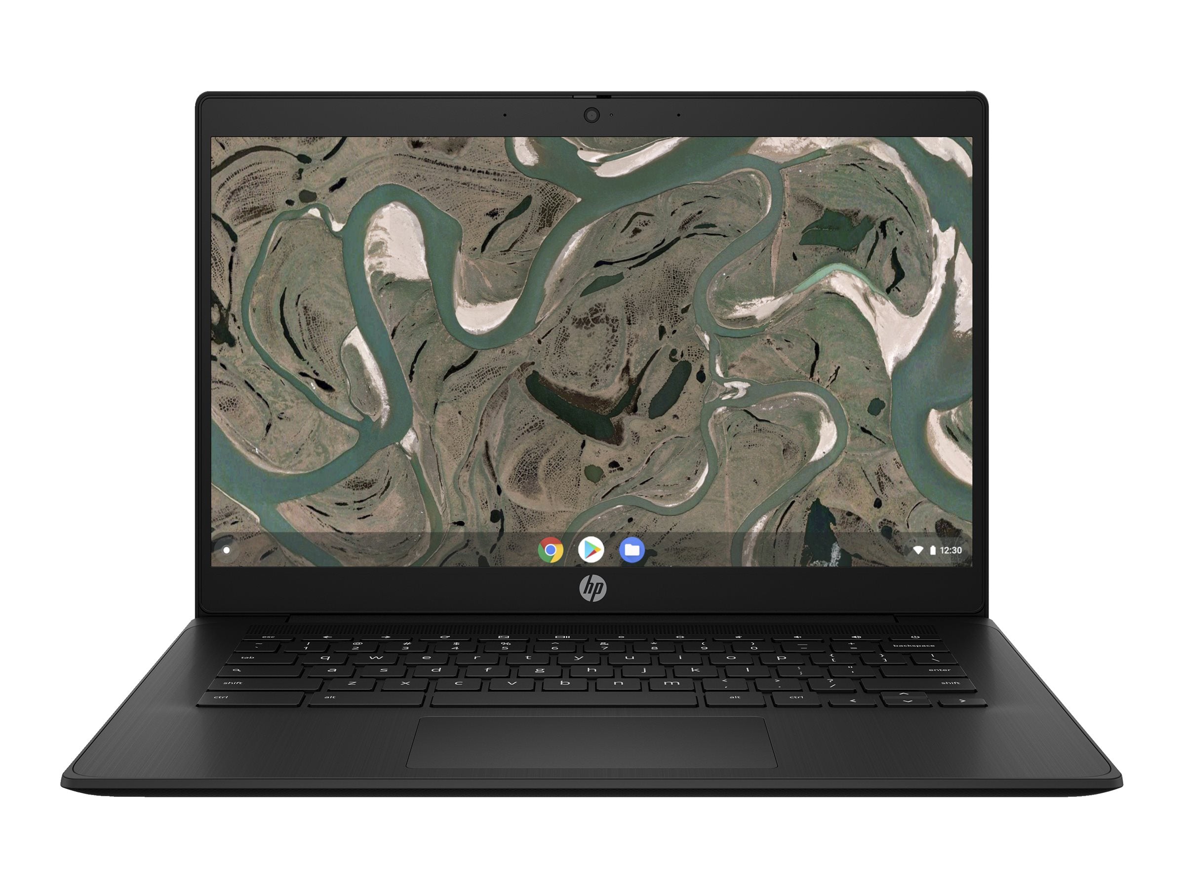HP Chromebook 14 G7 - Intel Celeron - N4500 / up to 2.8 GHz - Chrome OS - UHD Graphics - 4 GB RAM - 32 GB eMMC - 14 1366 x 768 3V2U9UT#ABA