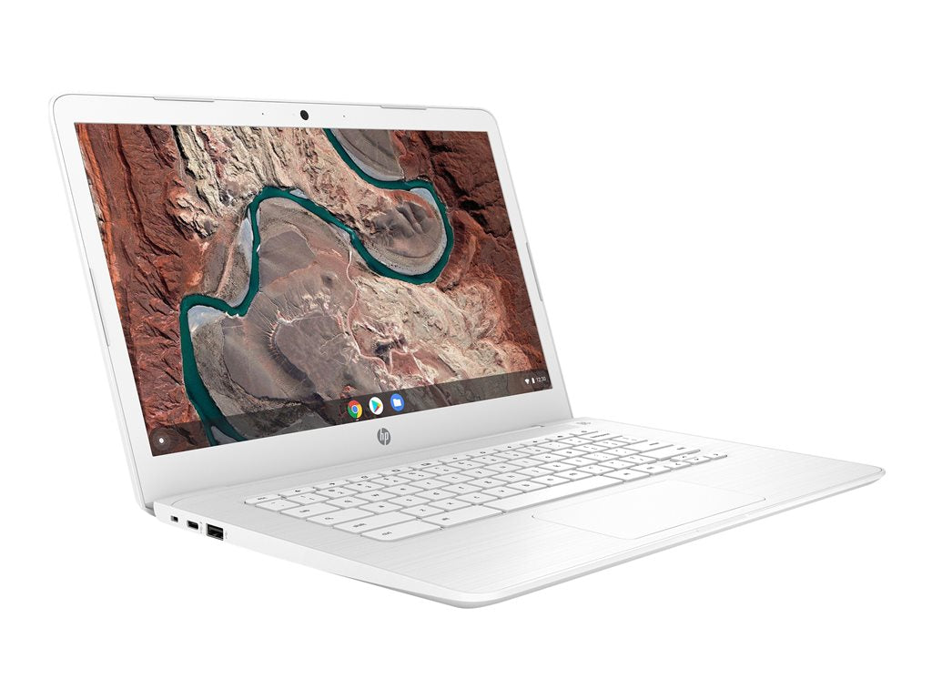 HP Chromebook 14-db0030nr - AMD A4 - 9120C / up to 2.4 GHz - Chrome OS - Radeon R4 - 4 GB RAM - 32 GB eMMC - 14 1366 x