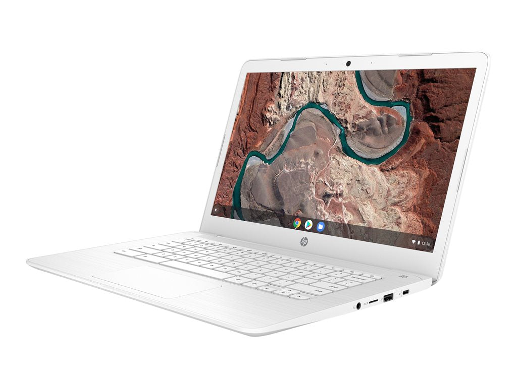 HP Chromebook 14-db0030nr - AMD A4 - 9120C / up to 2.4 GHz - Chrome OS - Radeon R4 - 4 GB RAM - 32 GB eMMC - 14 1366 x