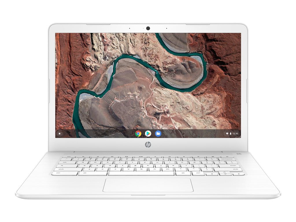 HP Chromebook 14-db0050nr - AMD A4 - 9120C / up to 2.4 GHz - Chrome OS - Radeon R4 - 4 GB RAM - 32 GB eMMC - 14 IPS 1920