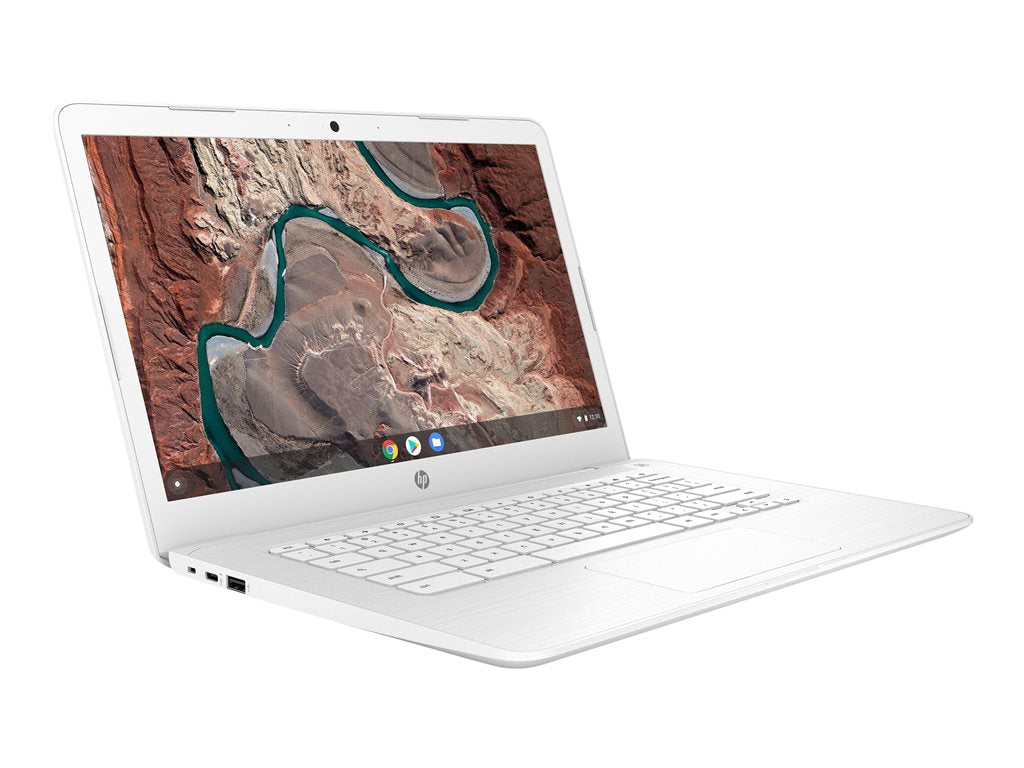 HP Chromebook 14-db0050nr - AMD A4 - 9120C / up to 2.4 GHz - Chrome OS - Radeon R4 - 4 GB RAM - 32 GB eMMC - 14 IPS 1920