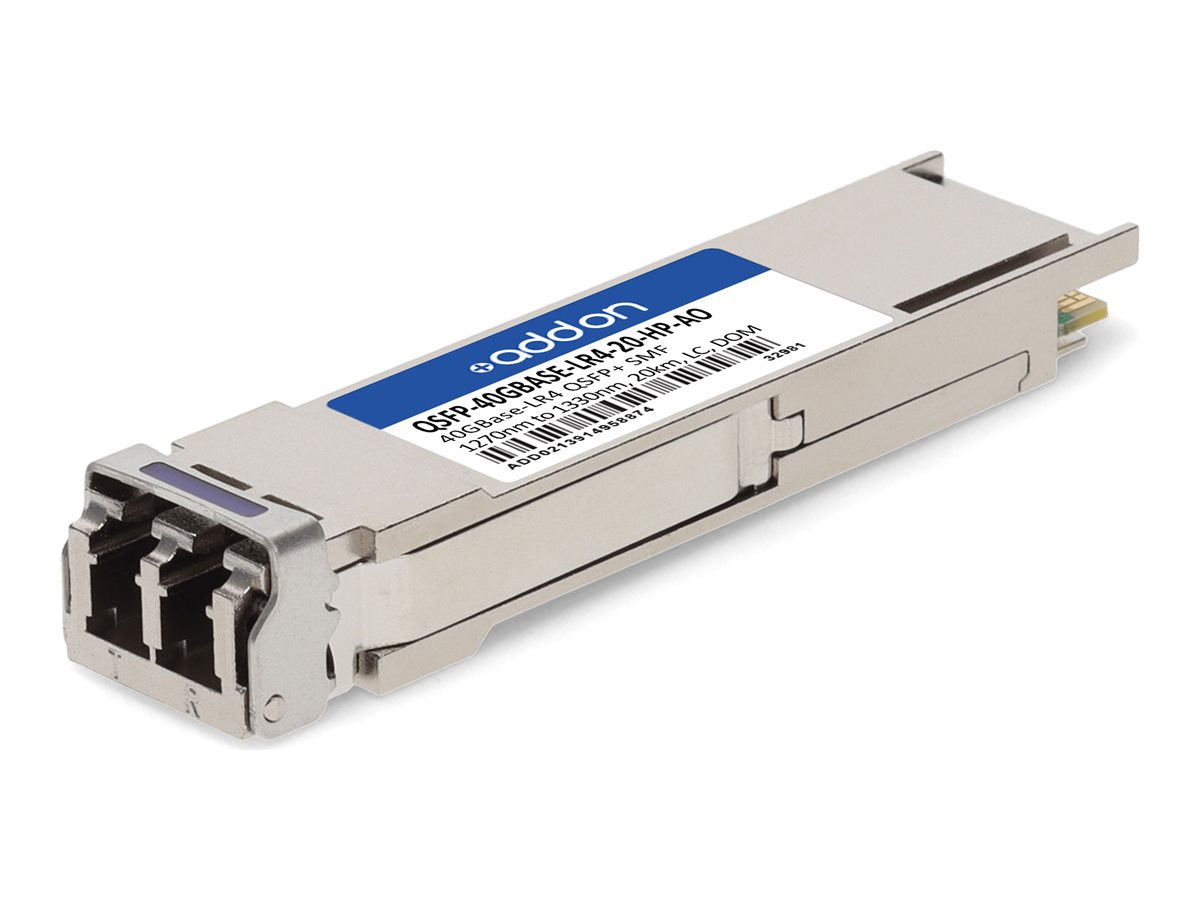 HP Compatible 40GBase-LR4 QSFP+ Transceiver 20km