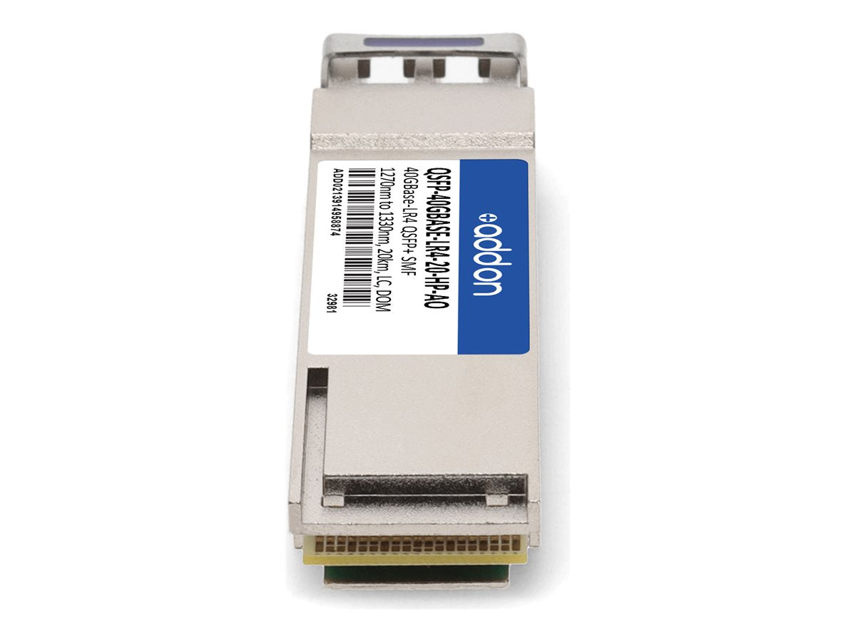 HP Compatible 40GBase-LR4 QSFP+ Transceiver 20km