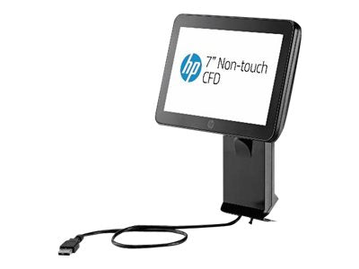 HP Customer Facing Display Bottom with Arm - Customer display - 7 - 250 cd/mï¿½ - USB - USB - CTO"