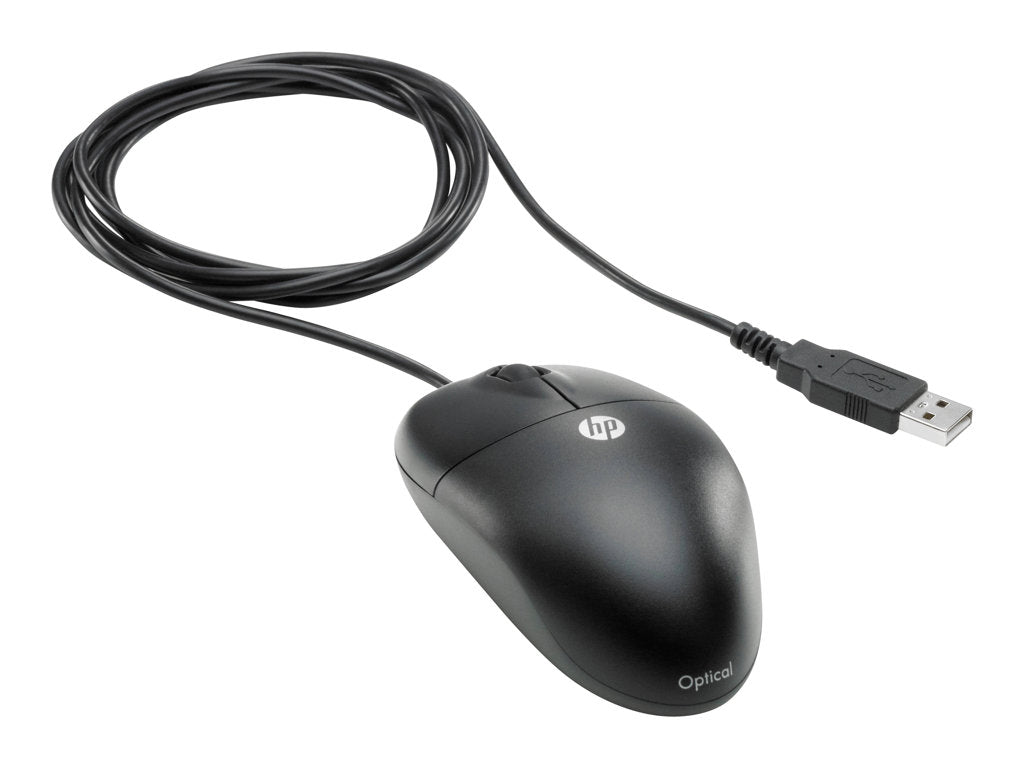 HP DC172B - Mouse - optical - 3 buttons - wired - USB