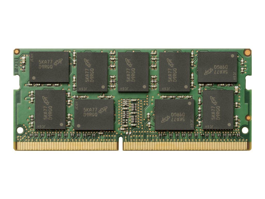 HP - DDR4 - module - 16 GB - SO-DIMM 260-pin - 3200 MHz / PC4-25600 - 1.2 V - unbuffered - ECC - promo - for Workstation