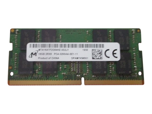 HP - DDR4 - module - 16 GB - SO-DIMM 260-pin - 3200 MHz / PC4-25600 - 1.2 V - unbuffered - non-ECC - for EliteBook 830