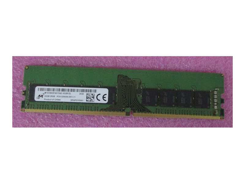 HP - DDR4 - module - 32 GB - DIMM 288-pin - 3200 MHz / PC4-25600 - unbuffered - ECC