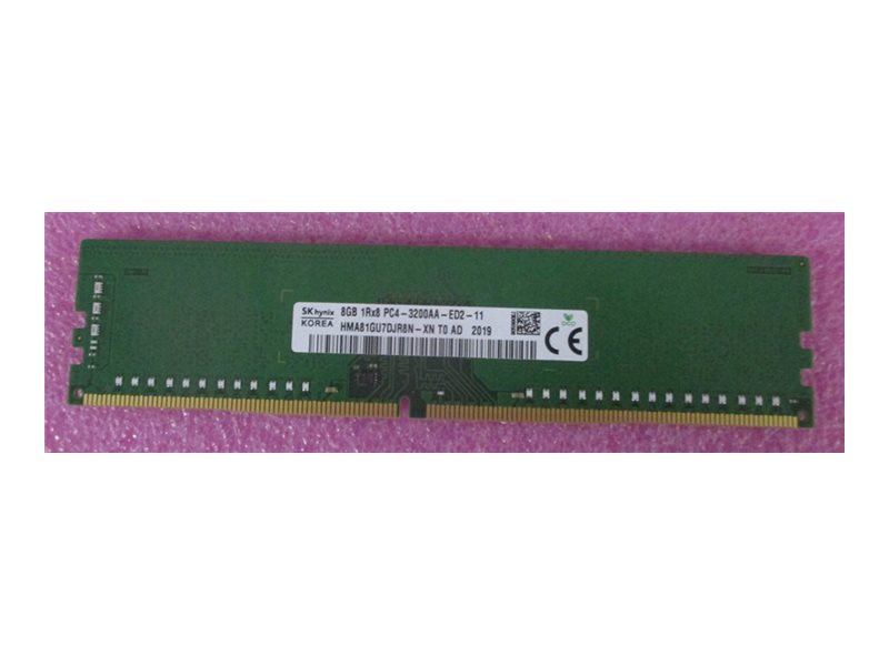 HP - DDR4 - module - 8 GB - DIMM 288-pin - 3200 MHz / PC4-25600 - unbuffered - ECC