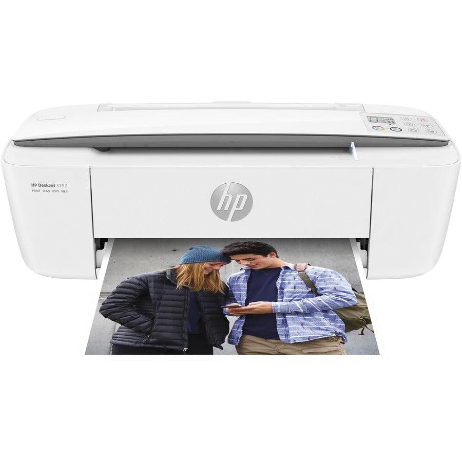 HP Deskjet 3752 Wireless Inkjet Multifunction Printer - Refurbished - Color