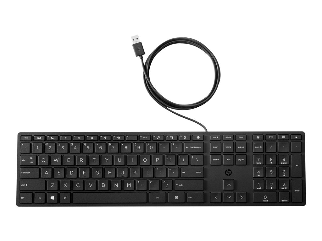 HP Desktop 320K - Keyboard - USB - US (pack of 12) - for HP 34; Elite Mobile Thin Client mt645 G7; Pro Mobile Thin