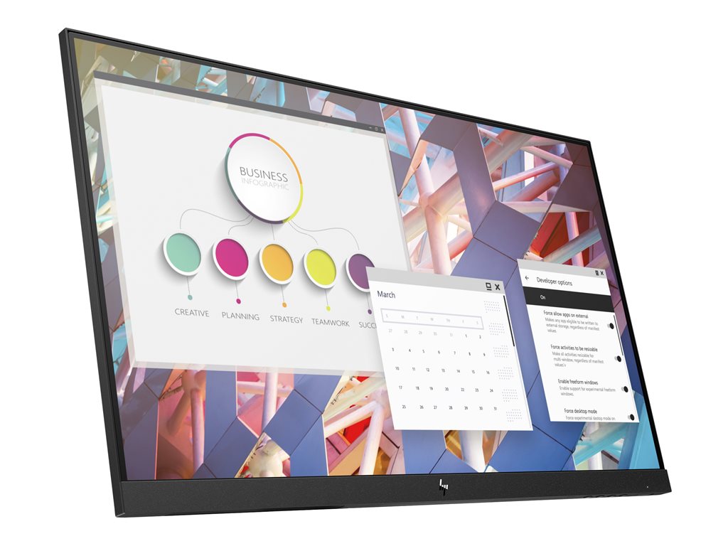 HP E24 G4 - No Stand - E-Series - LED monitor - 24 (23.8" viewable) - 1920 x 1080 Full HD (1080p) @ 60 Hz - IPS - 250
