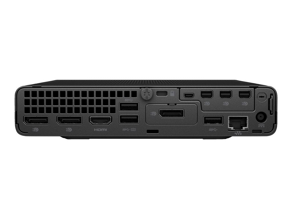 HP Elite 600 G9 - Mini Core i5 12500T / up to 4.4 GHz - vPro - RAM 8 GB - SSD 256 GB - NVMe - UHD Graphics 770 - Gigabit