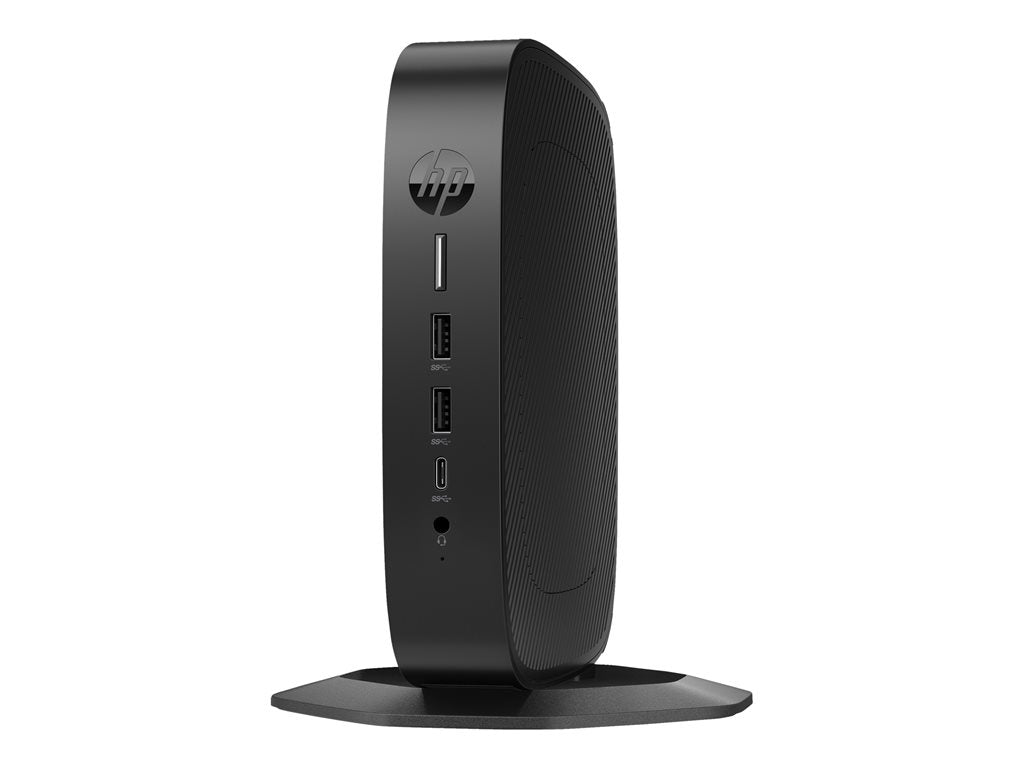 HP Elite t655 - Thin client - SFF 1 x Ryzen Embedded R2314 / up to 3.5 GHz - RAM 4 GB - flash 32 GB - eMMC - Radeon