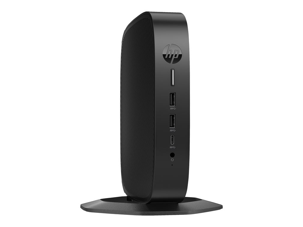 HP Elite t655 - Thin client - SFF 1 x Ryzen Embedded R2314 / up to 3.5 GHz - RAM 8 GB - flash 32 GB - eMMC - Radeon