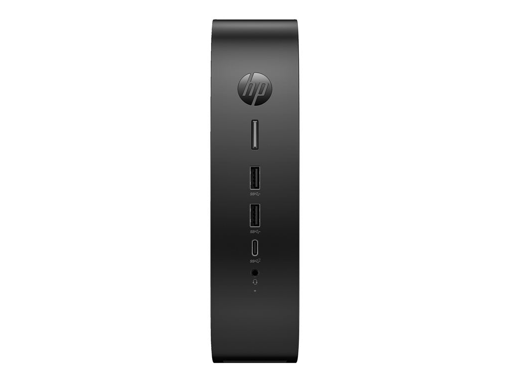 HP Elite t755 - Thin client - SFF 1 x Ryzen Embedded V2546 / up to 3.95 GHz - RAM 8 GB - flash 32 GB - eMMC - Radeon