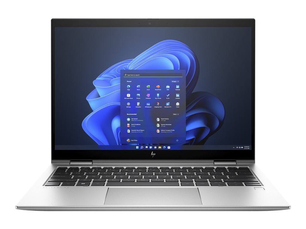 HP Elite x360 830 G9 Notebook - Flip design - Intel Core i5 - 1235U / up to 4.4 GHz - no OS - Intel Iris Xe Graphics - 0