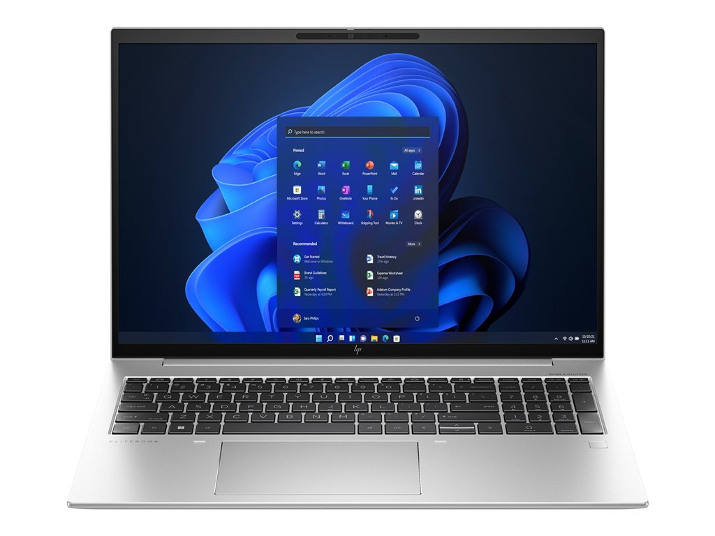 HP EliteBook 860 G10 Notebook - Intel Core i5 - 1350P / up to 4.7 GHz - no OS - Intel Iris Xe Graphics - 0 GB RAM - 16 -