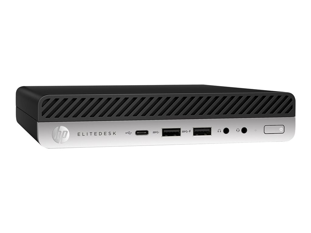 HP EliteDesk 800 G5 - Mini desktop - Core i5 9500T / up to 3.7 GHz - vPro - RAM 16 GB - SSD 256 GB - UHD Graphics 630 -