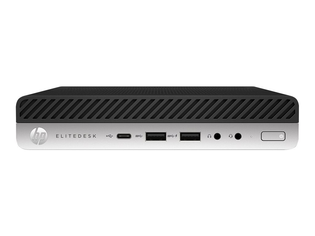 HP EliteDesk 800 G5 - Mini desktop Core i5 9500T / up to 3.7 GHz - vPro - RAM 16 GB - SSD 512 GB - NVMe - UHD Graphics