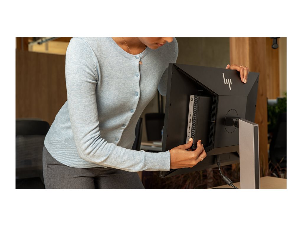 HP EliteDesk 800 G5 - Mini desktop - Core i7 9700T / up to 4.3 GHz - vPro - RAM 32 GB - SSD 1 TB - NVMe - UHD Graphics