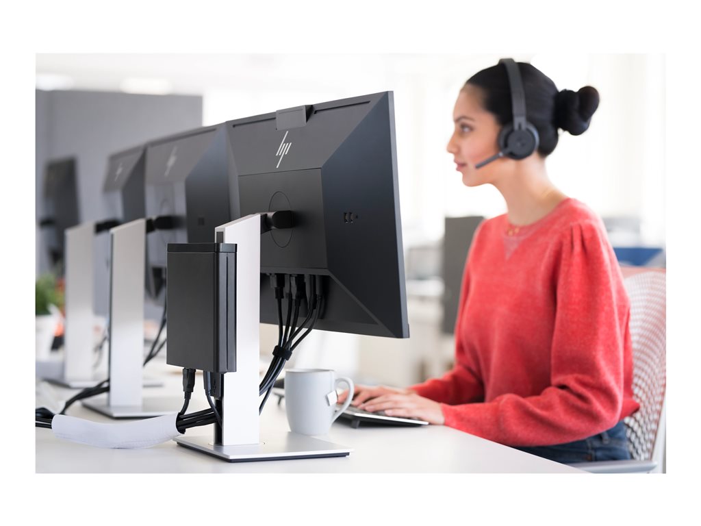 HP EliteDesk 800 G6 - Mini desktop - Core i5 10600 / up to 4.8 GHz - vPro - RAM 8 GB - SSD 256 GB - NVMe, TLC - UHD