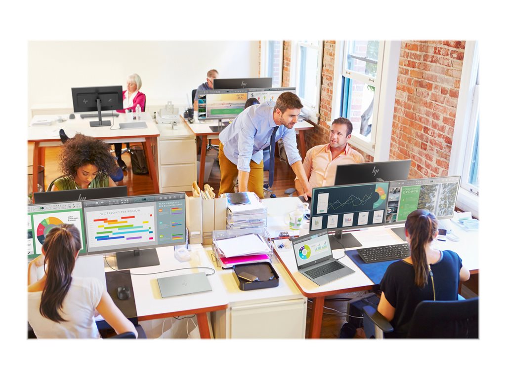 HP EliteDisplay E233 - LED monitor - 23 - 1920 x 1080 Full HD (1080p) @ 60 Hz - IPS - 250 cd/mï¿½ - 1000:1 - 5 ms - HDMI