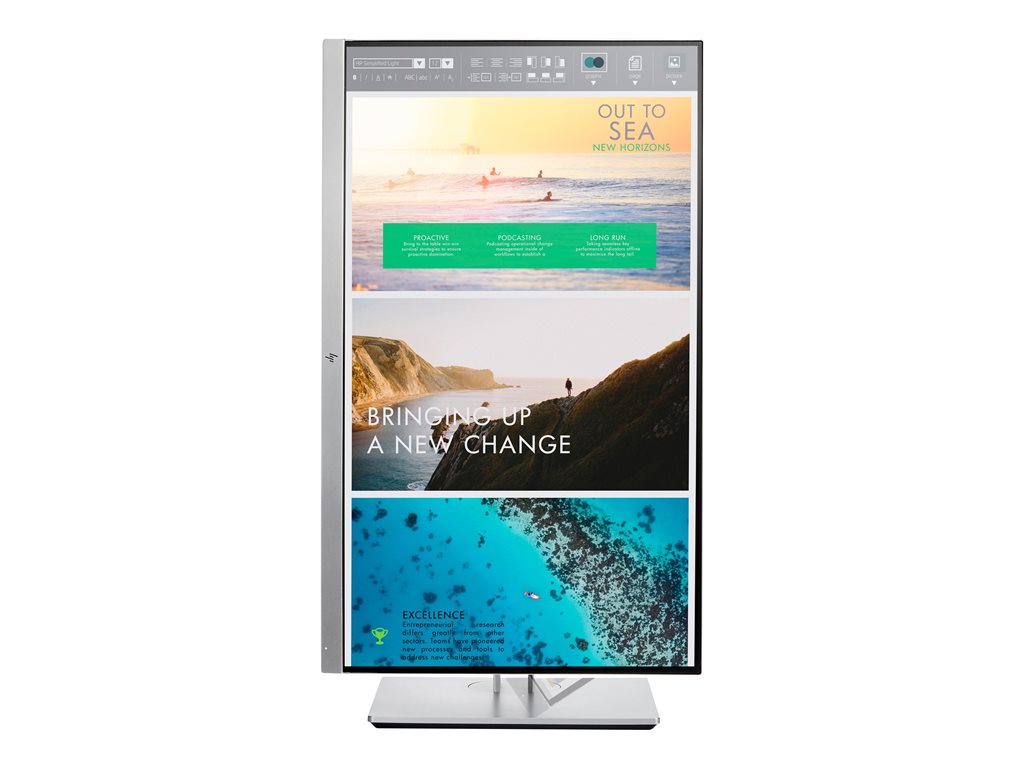 HP EliteDisplay E233 - LED monitor - 23 - 1920 x 1080 Full HD (1080p) @ 60 Hz - IPS - 250 cd/mï¿½ - 1000:1 - 5 ms - HDMI
