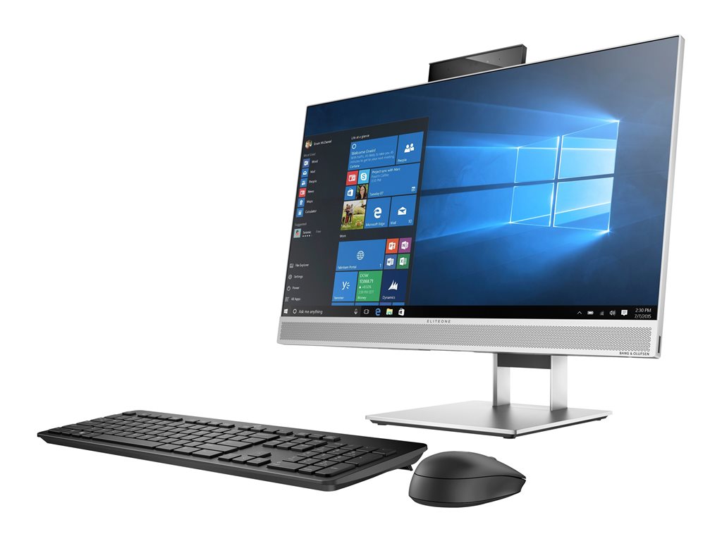 HP EliteOne 800 G4 - All-in-one Core i5 8500 / up to 4.1 GHz - vPro - RAM 8 GB - SSD 256 GB - NVMe, TLC - DVD-Writer -